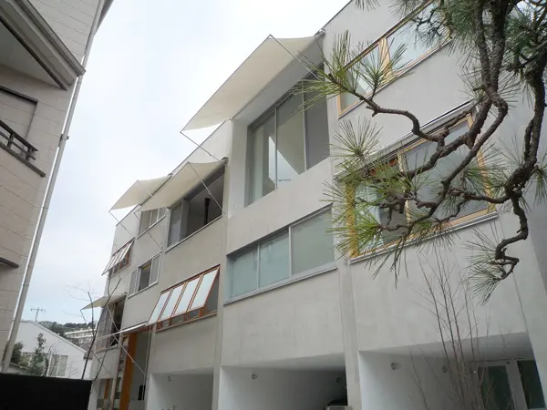 由比ガ浜のコーポラティブハウス