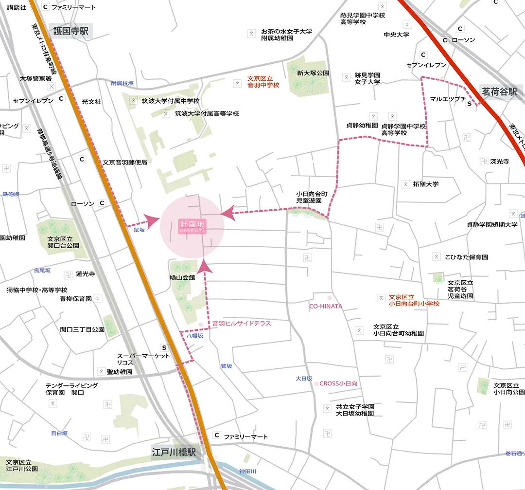 計画地周辺地図